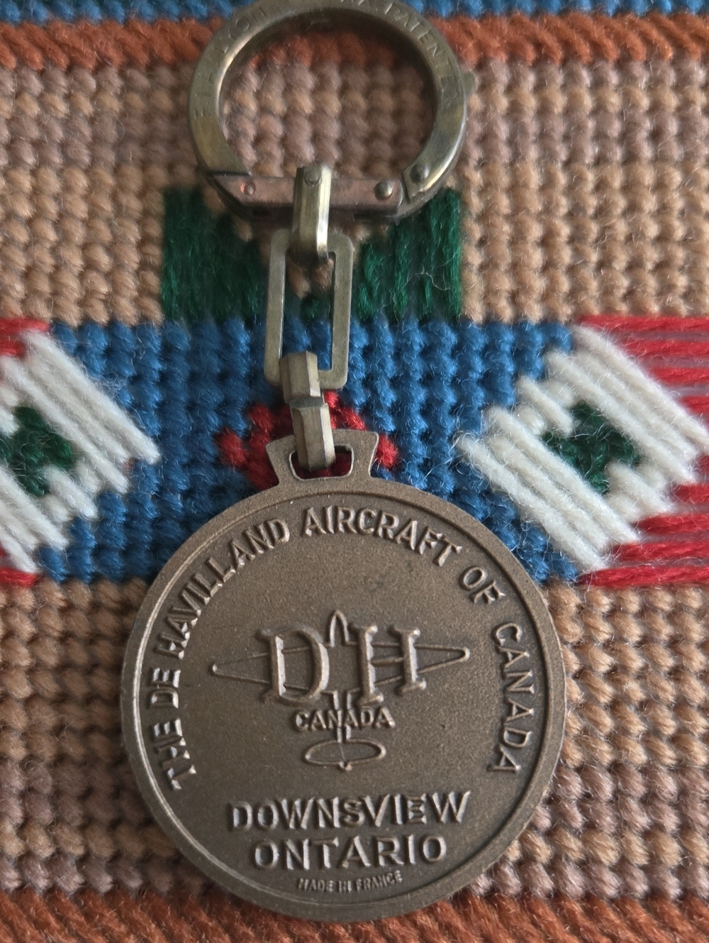 De havilland Aircraft Key Chain